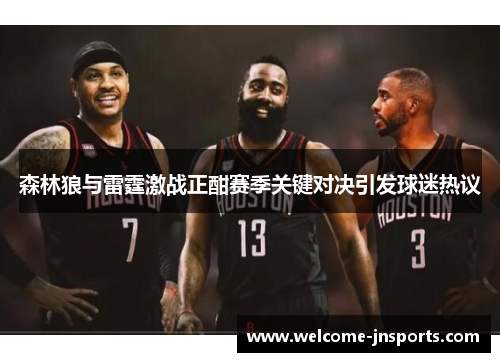 森林狼与雷霆激战正酣赛季关键对决引发球迷热议